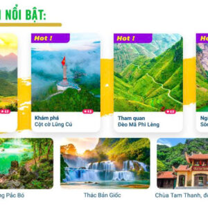 Tour Hà Nội – Hà Giang – Đồng Văn – Mã Pì Lèng – Cao Bằng – Thác Bản Giốc – Lạng Sơn 5N4Đ